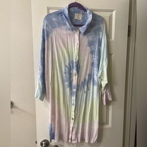 Electric and Rose Seaside Cover Up - Opal Lavender M/L